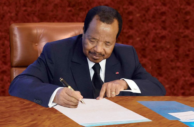 President Paul Biya Appoints 30 Senators