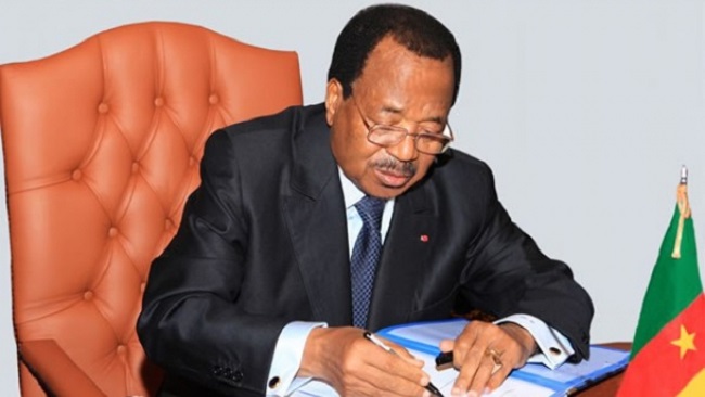 Paul Biya Ratifies Agreement with three african countries